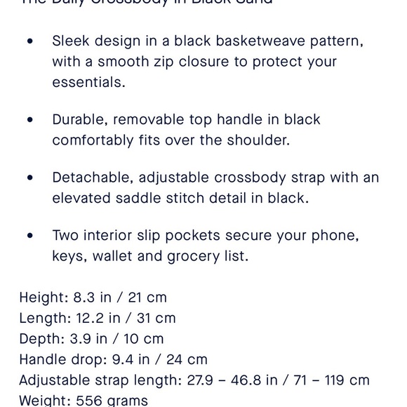 Rothy's The Daily Crossbody Bag - Picture 5 of 5